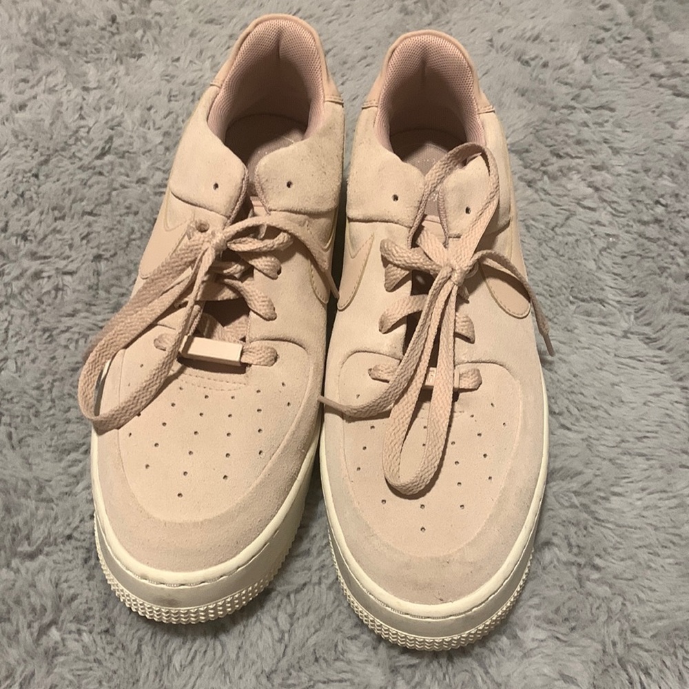Nike platform airs, size 10.5. Lightly worn